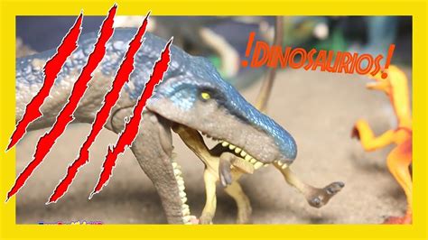 Videos de Dinosaurios para niños  Enormes Dinosaurios de Juguetes de ...