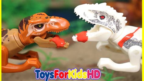 Videos de Dinosaurios para niños Tyrannosaurus Rex v/s ...