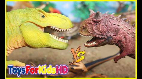 Videos de Dinosaurios para niñosTyrannosaurus Rex v/s ...