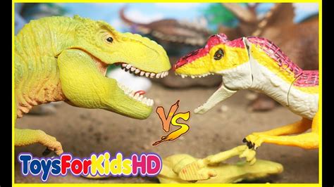 Videos de Dinosaurios para niñosTyrannosaurus Rex v/s ...