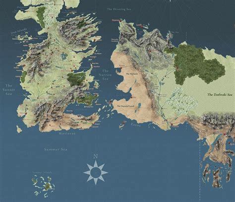 view: GAME OF THRONES MAP