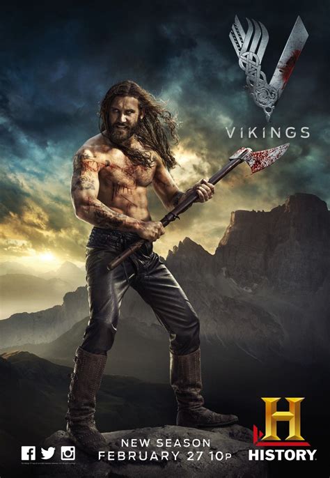 Vikings Season 2 Promotional Poster | vikings en 2019 ...