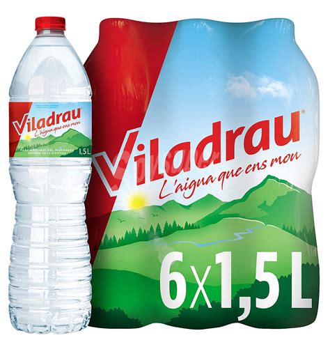 Viladrau Nestlé Agua mineral Botella de 1,5 litros pack de 6