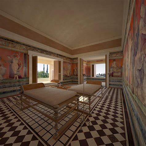 Villa reconstruction 1— Pompeii, Italy. on Behance