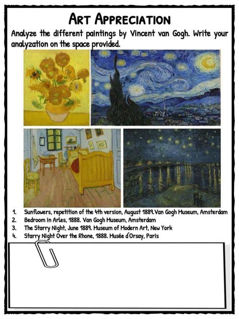 Vincent van Gogh Facts, Worksheets, Life & Art Information ...