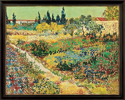 Vincent van Gogh: Painting  Flowering Garden   1888    ars ...