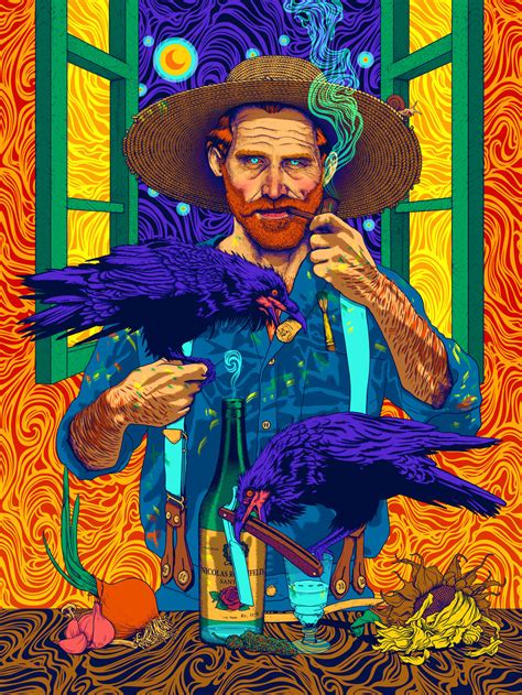 Vincent Van Gogh, Rosenfeldtown, Illustration, 2014 : Art