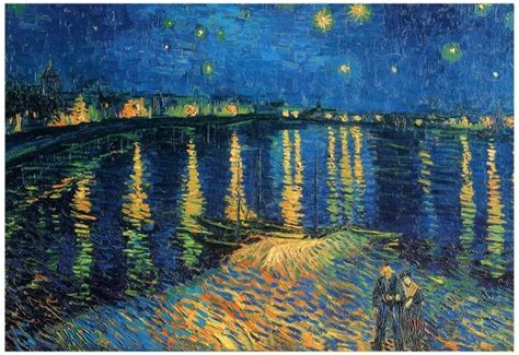 Vincent Van Gogh Starry Night Over the Rhone Art Print ...