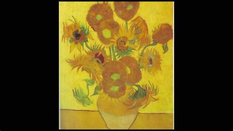 Vincent Van Gogh Sunflowers Montys Minutes YouTube