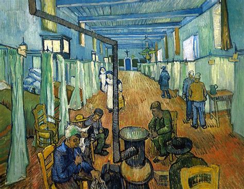 Vincent van Gogh, “Ward in the Hospital in Arles”  1889 ...