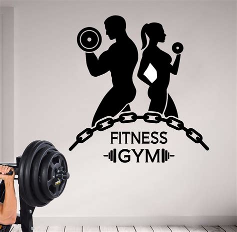 Vinilo Decorativo Gym Mujer Fitness | Meses sin intereses