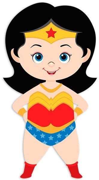 Vinilo decorativo infantil Wonder Woman | TeleAdhesivo.com