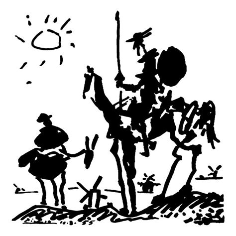 Vinilo Representación de Don Quijote | Arte de picasso, Don quijote y ...
