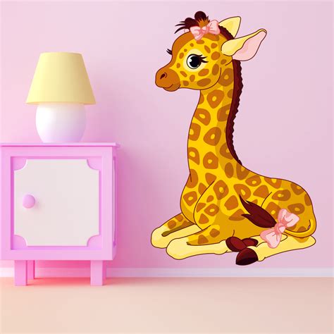 Vinilos folies : Vinilo infantil bebé jirafa