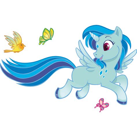 Vinilos Infantiles: Unicornio azul | LeoStickers