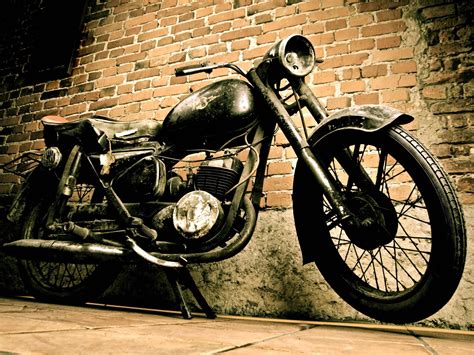 Vintage Motorcycle Wallpaper  66+ images