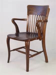 Vintage Oak Desk Chair   Antiques Atlas