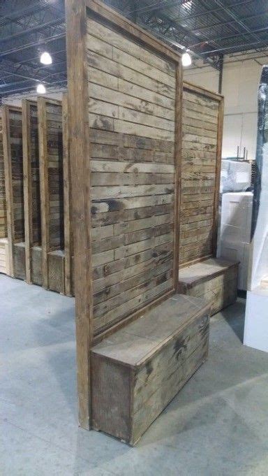 Vintage Pallet Wood Divider Wall | Marquee Rents | Party ...