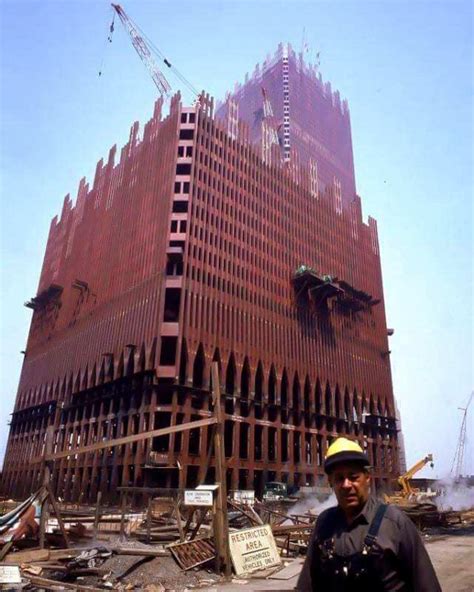 Vintage Photograph Shows World Trade Center s Steel ...