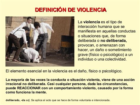 VIOLENCIA, CAUSA Y SOLUCIÓN REAL
