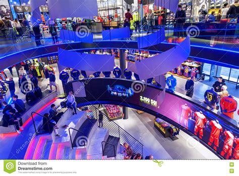 Visiting FC Barcelona Official Store Editorial Stock Photo ...