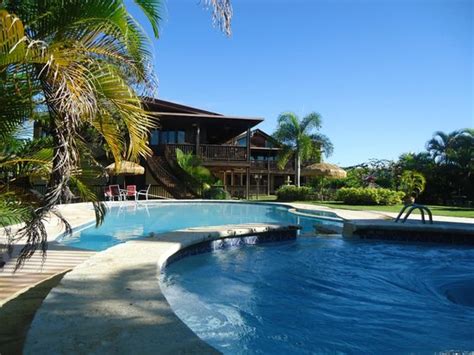 Vista desde la piscina   Picture of Hacienda El Jibarito ...