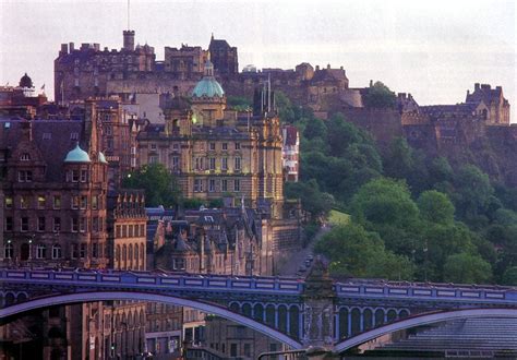 Vista panoramica de Edimburgo
