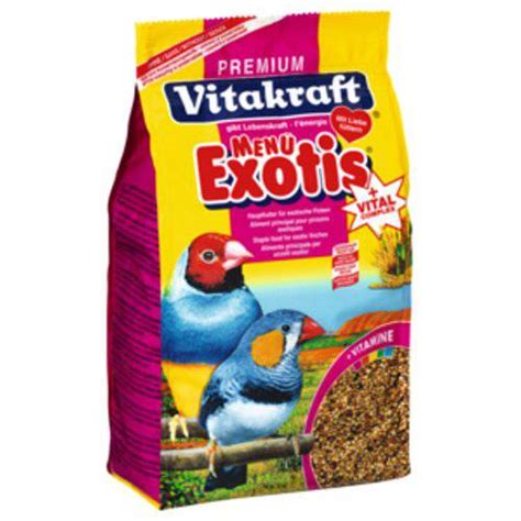 Vitakraft comida para pájaros exóticos granívoros | Kiwoko