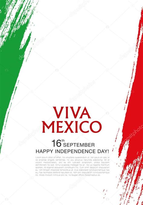 Viva México! 16 XX de septiembre. Feliz día de la ...