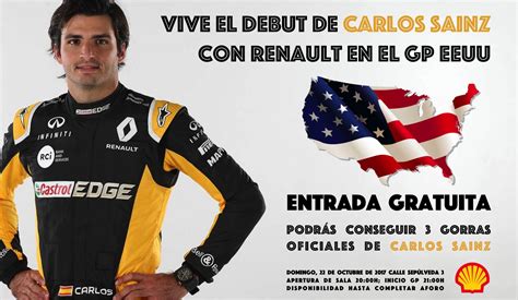 Vive el debut de Carlos Sainz con Renault en Carlos Sainz ...