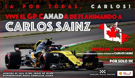 Vive el Gran Premio de Canadá 2018 en Carlos Sainz Karting