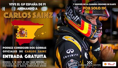 Vive el Gran Premio de España 2018 en Karting Carlos Sainz