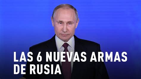 Vladímir Putin revela las 6 nuevas armas de Rusia   YouTube