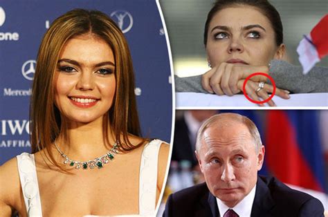 Vladimir Putin s  lover  Alina Kabaeva wears wedding ring ...