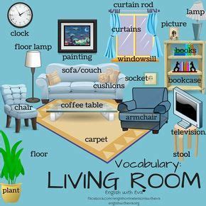 VOCAB – LIVING ROOM  1  | Освіта, Роздруковування і Англійська граматика