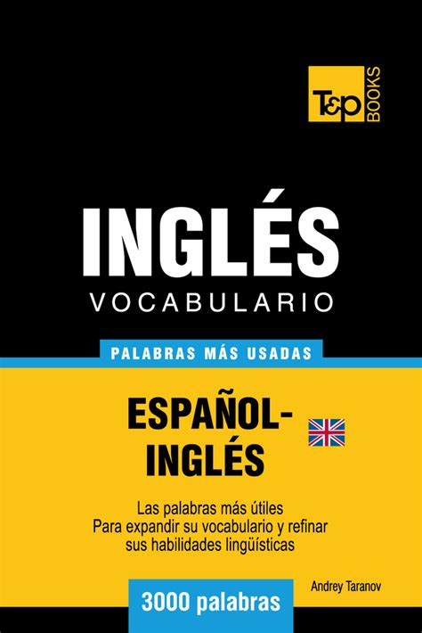 Vocabulario Español Inglés Británico: 3000 Palabras Más Usadas de ...