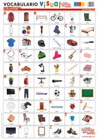vocabulario objetos diarios   Buscar con Google | Vocabulario, Objetos ...
