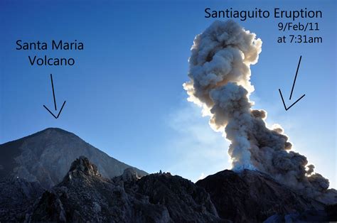 Volcán de 90 años se enoja / Erupciona el SANTIAGUITO en ...