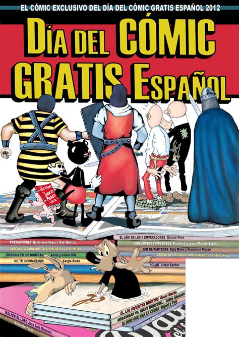 voto a bríos: Día del cómic gratis español