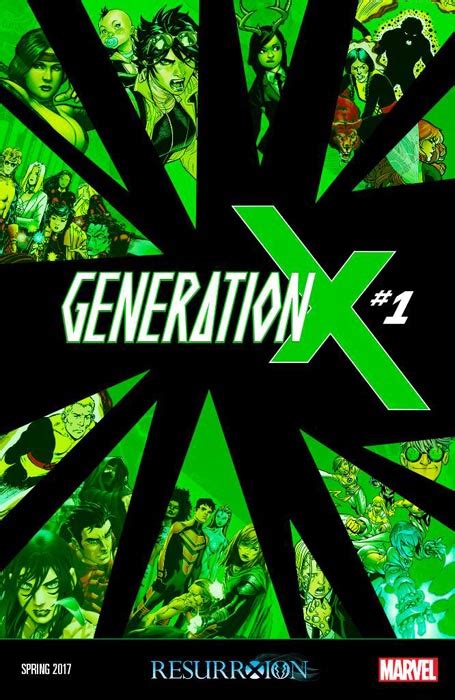 Vuelve Generación X como serie regular en ResurrXion | cosasdesuperheroes