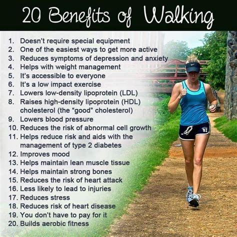 Walking Health Benefits | walking for health and fitness ...