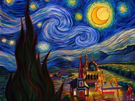 wallpapers: Van Goghs Starry Night