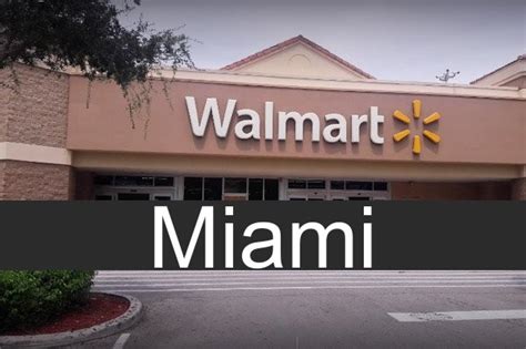 Walmart en Miami   Sucursales