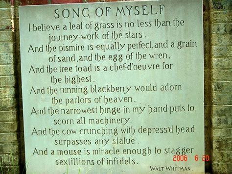 Walt Whitman poem   Song of Myself | Flickr   Photo Sharing!
