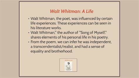 Walt Whitman & Song of Myself Analysis by Shahzaib Hayat