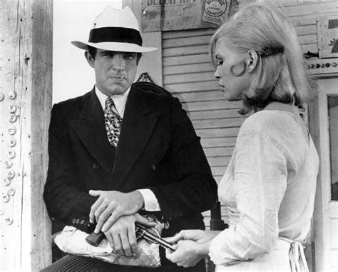 Warren Beatty and Faye Dunaway in BONNIE AND CLYDE  1967 ...