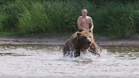 Watch Vladimir Putin meet bears and go fishing in Russia’s ...