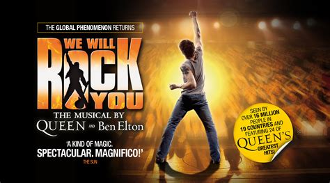 We Will Rock You | Sheffield City Hall | Monday 29 ...