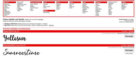 Webs para descargar fuentes gratis Tipografías y letras ...