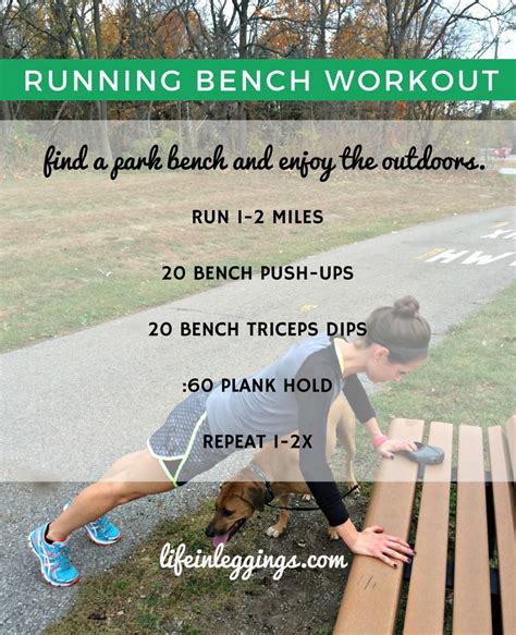 Weekly Workouts &  New  Running Bench Workout | Life In ...